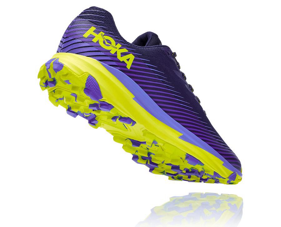 Tenis Hoka One One Trail Hombre Azules/Verdes - Torrent 2 - SHRK16952